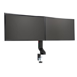 SUPORT de birou KENSINGTON, pt 2 TV/monitor plat, diag. max 27 inch, rotatie, inclinare, pivotare, orizontala, max 8 Kg, "K55513