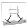 SUPORT montare soundbar, sub TV, monitor BARKAN, pt 1 TV/monitor plat, curbat, diag. max 80 inch, fix, max 6.5 Kg, "E820.B"
