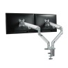 SUPORT de birou LOGILINK, pt 2 TV/monitor plat, curbat, diag. max 32 inch, rotatie, inclinare, pivotare, orizontala, verticala, 