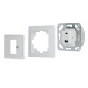 PRELUNGITOR LOGILINK, Schuko x 4, conectare prin Schuko (T), cablu 1.5 m, 16 A, protectie stropire cu apa, negru/ galben, "LPS25