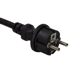 PRELUNGITOR LOGILINK, Schuko x 6, conectare prin Schuko (T), cablu 1.5 m, 16 A, protectie stropire cu apa, negru/ galben, "LPS25