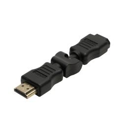 ADAPTOR video LOGILINK, HDMI (T) la HDMI (M), conectori auriti, rezolutie maxima 4K (3840 x 2160) la 30 Hz, pliabil la 270 grade