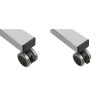 STAND mobil LOGILINK, pt 1 TV/monitor plat, curbat, diag. max nu e cazul, verticala, roti, max 60 Kg, "BP0070"