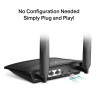 ROUTER TP-Link wireless 300Mbps. 4G micro sim slot, 2 porturi 10/100Mbps, antena externa x 2 "TL-MR100" (timbru verde 0.8 lei) -