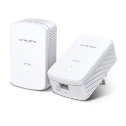 KIT ADAPTOR si AMPLIFICATOR POWERLINE MERCUSYS, tehnologie AV2, AV1000, pana la 1000 mBPS, RJ-45 x 1 porturi 10/100/1000 Mbps, 2