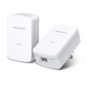 KIT ADAPTOR si AMPLIFICATOR POWERLINE MERCUSYS, tehnologie AV2, AV1000, pana la 1000 mBPS, RJ-45 x 1 porturi 10/100/1000 Mbps, 2