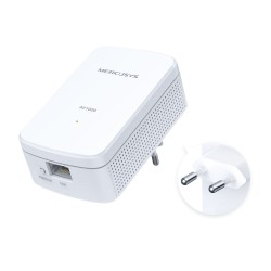 KIT ADAPTOR si AMPLIFICATOR POWERLINE MERCUSYS, tehnologie AV2, AV1000, pana la 1000 mBPS, RJ-45 x 1 porturi 10/100/1000 Mbps, 2