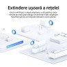 KIT ADAPTOR si AMPLIFICATOR POWERLINE MERCUSYS, tehnologie AV2, AV1000, pana la 1000 mBPS, RJ-45 x 1 porturi 10/100/1000 Mbps, 2
