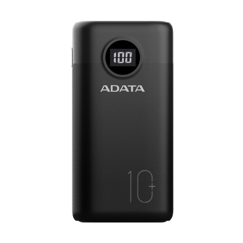 POWER BANK ADATA 10000mAh, Quick Charge 3.0 + PD 22.5W, 2 x USB &amp; 1 x USB-C,digital display pt. status baterie,P10000QCD 10.