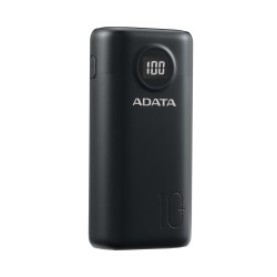 POWER BANK ADATA 10000mAh, Quick Charge 3.0 + PD 22.5W, 2 x USB &amp; 1 x USB-C,digital display pt. status baterie,P10000QCD 10.