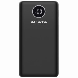 POWER BANK ADATA 20000mAh, Quick Charge 3.0 + PD 18W, 2 x USB &amp; 1 x USB-C, digital display pt. status baterie, P20000QCD 20.