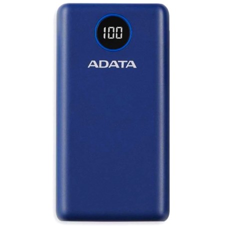 POWER BANK ADATA 20000mAh, Quick Charge 3.0 + PD 18W, 2 x USB &amp; 1 x USB-C, digital display pt. status baterie, P20000QCD 20.
