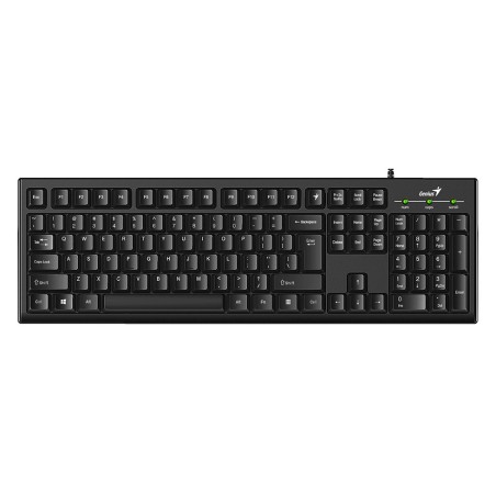 TASTATURA GENIUS USB, 104 taste, black, "Smart KB-100 RO", aranjament romana (diacritice), "31300005418"  (timbru verde 0.8 lei)