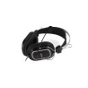 CASTI A4tech, cu fir, standard, utilizare multimedia, microfon pe brat, conectare prin USB 2.0, negru / argintiu, "HU-50", (timb