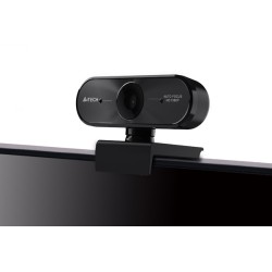 CAMERA  web A4TECH, Full HD rez 1920 x 1080, USB 2.0, microfon, autofocus, 75grade vizibilitate, negru, "PK-940HA" (timbru verde