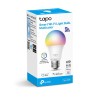 BEC LED wireless TP-LINK, 800lm, 8.7W, E27, intensitate reglabila, ctl prin smartph.cu apl.Tapo, ajustare auto a luminii in fct.
