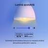 BEC LED wireless TP-LINK, 800lm, 8.7W, E27, intensitate reglabila, ctl prin smartph.cu apl.Tapo, ajustare auto a luminii in fct.