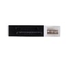 CARD READER extern SPACER, interfata USB 2.0, citeste/scrie: SD, microSD, MS, M2; aluminiu, black, "SPCR-658" (timbru verde 0.03