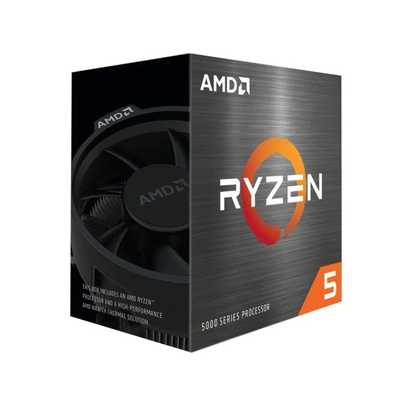 CPU AMD, skt. AM4 AMD Ryzen 5, 5600X , frecventa 3.7 GHz, turbo 4.6 GHz, 6 nuclee, putere 65 W, cooler, "100-100000065BOX"