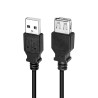 CABLU USB LOGILINK prelungitor, USB 2.0 (T) la USB 2.0 (M), 3m, negru, "CU0011B" (timbru verde 0.18 lei)