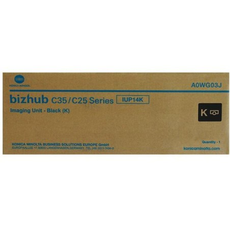 Drum Unit Original Konica-Minolta Black, IUP14K, pentru Bizhub C25|C35, 60K, (timbru verde 0.8 lei), "A0WG03J"