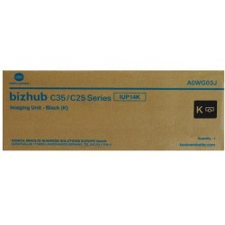 Drum Unit Original Konica-Minolta Black, IUP14K, pentru Bizhub C25|C35, 60K, (timbru verde 0.8 lei), "A0WG03J"