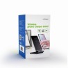 ALIMENTATOR wireless GEMBIRD, compatibil cu tel. certificate Qi, 10W, intrare 5V/2A sau 9V/1.67A, iesire 5V/1A sau 9V/1.1A, de t