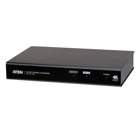 Adaptor video ATEN, cablu or adaptor video, SDI la HDMI (M), 4K DCI (4096x2160) la 60Hz, "VC486-AT-G" (timbru verde 0.08 lei)
