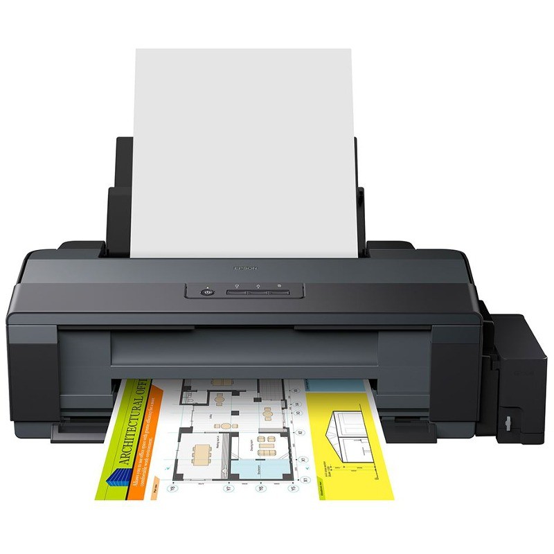 Imprimanta Inkjet CISS Color Epson L1300, A3, Functii: Impr., Viteza de Printare Monocrom:15 ppm,Viteza de printare color: 5.5 p