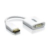 CABLU video ATEN, cablu or adaptor video, DisplayPort (M) la DVI-I DL (M), 4K DCI (4096x2160) la 60Hz, "VC965-AT" (timbru verde 