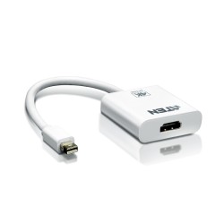 CABLU video ATEN, cablu or adaptor video, Mini-DisplayPort (T) la HDMI (M), 4K UHD (3840x2160) la 30Hz, "VC981-AT" (timbru verde
