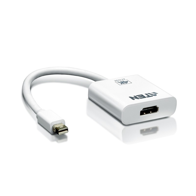 CABLU video ATEN, cablu or adaptor video, Mini-DisplayPort (T) la HDMI (M), 4K UHD (3840x2160) la 30Hz, "VC981-AT" (timbru verde