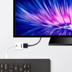 CABLU video ATEN, cablu or adaptor video, Mini-DisplayPort (T) la HDMI (M), 4K UHD (3840x2160) la 30Hz, "VC981-AT" (timbru verde