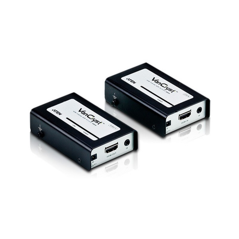 CABLU video ATEN, extender, HDMI (M) | RJ-45 x 2 la HDMI (M) | RJ-45 x 2, Full HD (1920x1080) la 60Hz, "VE810-A7-G" (timbru verd