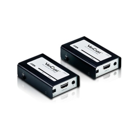 CABLU video ATEN, extender, HDMI (M) | RJ-45 x 2 la HDMI (M) | RJ-45 x 2, Full HD (1920x1080) la 60Hz, "VE810-A7-G" (timbru verd