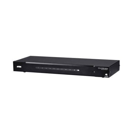 SPLITTER video ATEN, split HDMI la 10 monitoare, conector 1: HDMI (M); conector 2: HDMI (M) x 10, "VS0110HA-AT-G" (timbru verde 