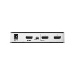 SPLITTER video ATEN, split HDMI la 2 monitoare, conector 1: HDMI (M); conector 2: HDMI (M) x 2, "VS182B-AT-G" (timbru verde 0.8 