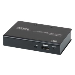 SPLITTER video ATEN, split 2 monitoare la 1 PC, conector 1: DisplayPort (M); conector 2: DisplayPort (M) x 2, "VS192-AT-G" (timb