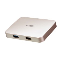 DOCKING Station ATEN universal, conectare PC USB Type C, USB 2.0 x 1, USB 3.1 x 1, porturi video HDMI x 1, fara port retea, NB 6