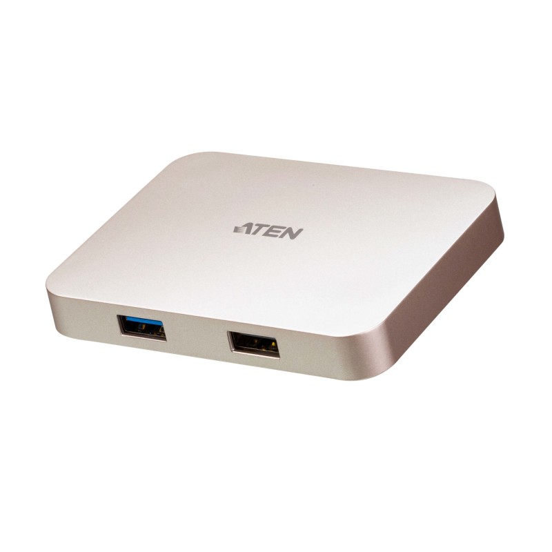 DOCKING Station ATEN universal, conectare PC USB Type C, USB 2.0 x 1, USB 3.1 x 1, porturi video HDMI x 1, fara port retea, NB 6
