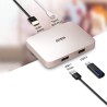 DOCKING Station ATEN universal, conectare PC USB Type C, USB 2.0 x 1, USB 3.1 x 1, porturi video HDMI x 1, fara port retea, NB 6