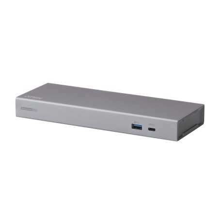 DOCKING Station ATEN universal, conectare PC USB Type C, Thunderbolt 3, USB 3.1x2, USB Type Cx1, Thunderbolt x 1, porturi DPx1 R