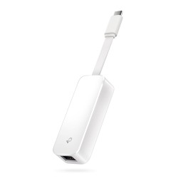ADAPTOR RETEA TP-LINK , extern, USB-C, port RJ-45 Gigabit LAN, 1000 Mbps,"UE300C" (timbru verde 0.18 lei)
