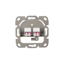 PRIZA LC duplex cu 2 iesiri, LOGILINK pt. cablu fibra optica, LC OS2 OM2/OM3/OM4/OM5, plastic cu mansoane ceramice, 1 buc., apli