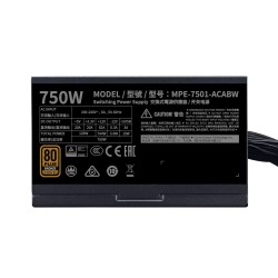 SURSA COOLER MASTER  750W (real), MWE 750 Bronze 230V V2, silent HDB fan 120mm, 80 Plus, 4x PCI-E (6+2), 6x S-ATA "MPE-7501-ACAB