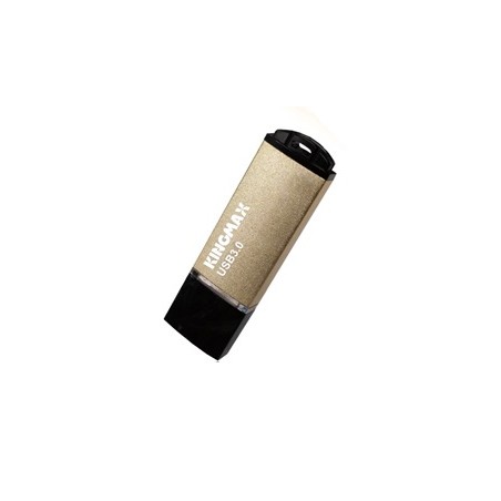 MEMORIE USB 3.1 KINGMAX 16 GB, cu capac, carcasa metalic, auriu, "KM-MB03-16GB/Y" (timbru verde 0.03 lei)