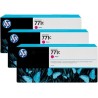 Tri-Pack Original HP Magenta, nr.771C, pentru DesignJet Z6200, , (timbru verde 0.45 lei), "B6Y33A"