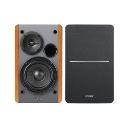 BOXE EDIFIER 2.0, RMS:  42W (2 x 21W), telecomanda wireless, volum, bass, treble, sub-out, brown, "R1280TS-BR" (timbru verde 11.