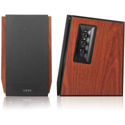 BOXE EDIFIER 2.0, RMS:  66W (2 x 15W, 2 x 18W), bluetooth, telecomanda wireless, volum, bass, treble,  dual RCA, sub-out, brown,