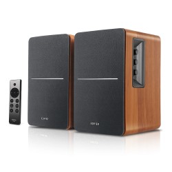BOXE EDIFIER 2.0, RMS:  42W (2 x 21W), bluetooth, telecomanda wireless, volum, bass, treble, optical, sub-out, brown, "R1280DBS-